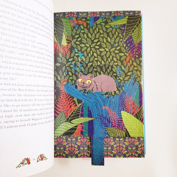 Alice's Adventures in Wonderland MinaLima Edition Illustrated Hardcover Book - Picture 5 of 14